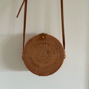 Woven Basket Purse